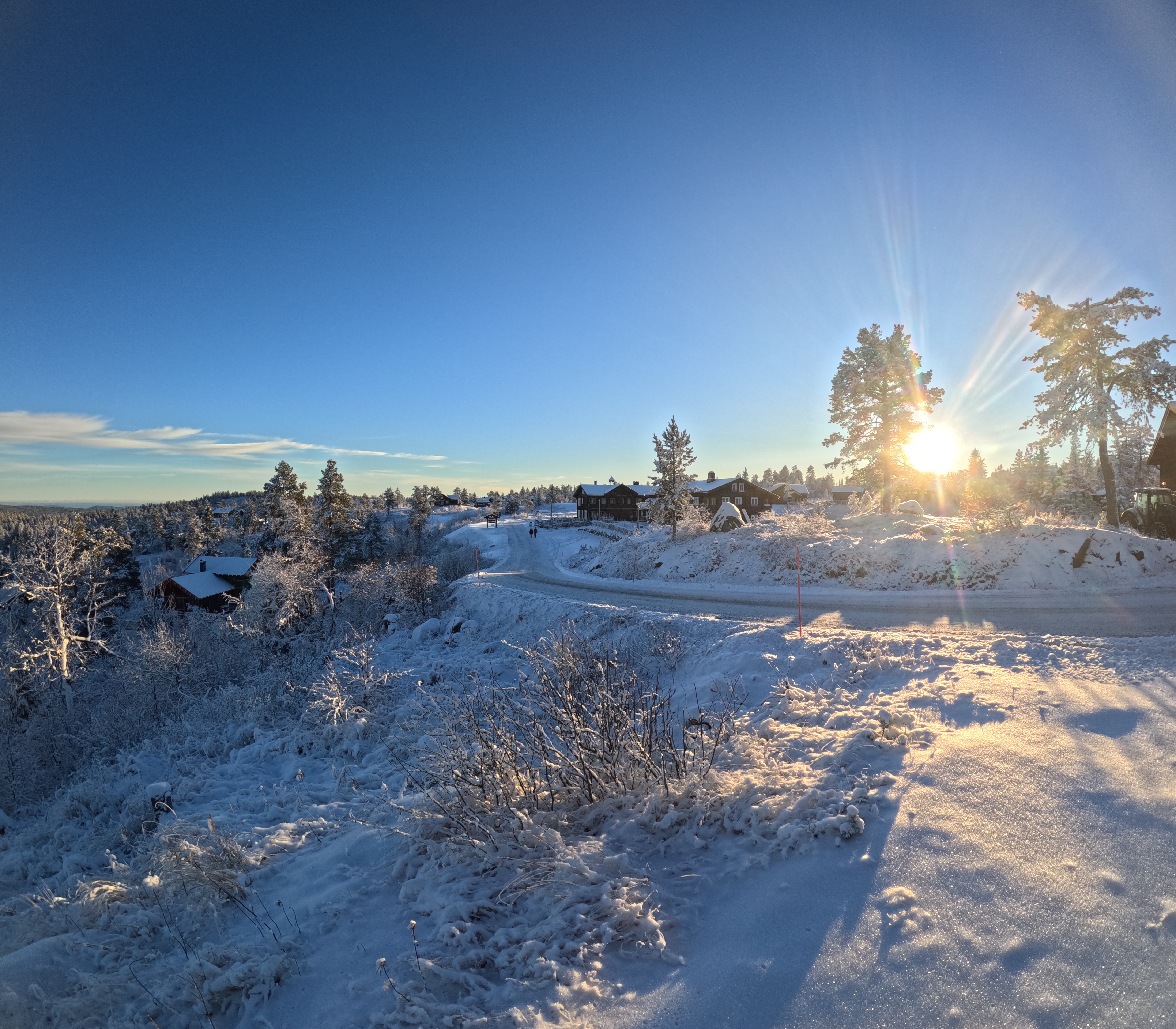 Blefjell om vinteren