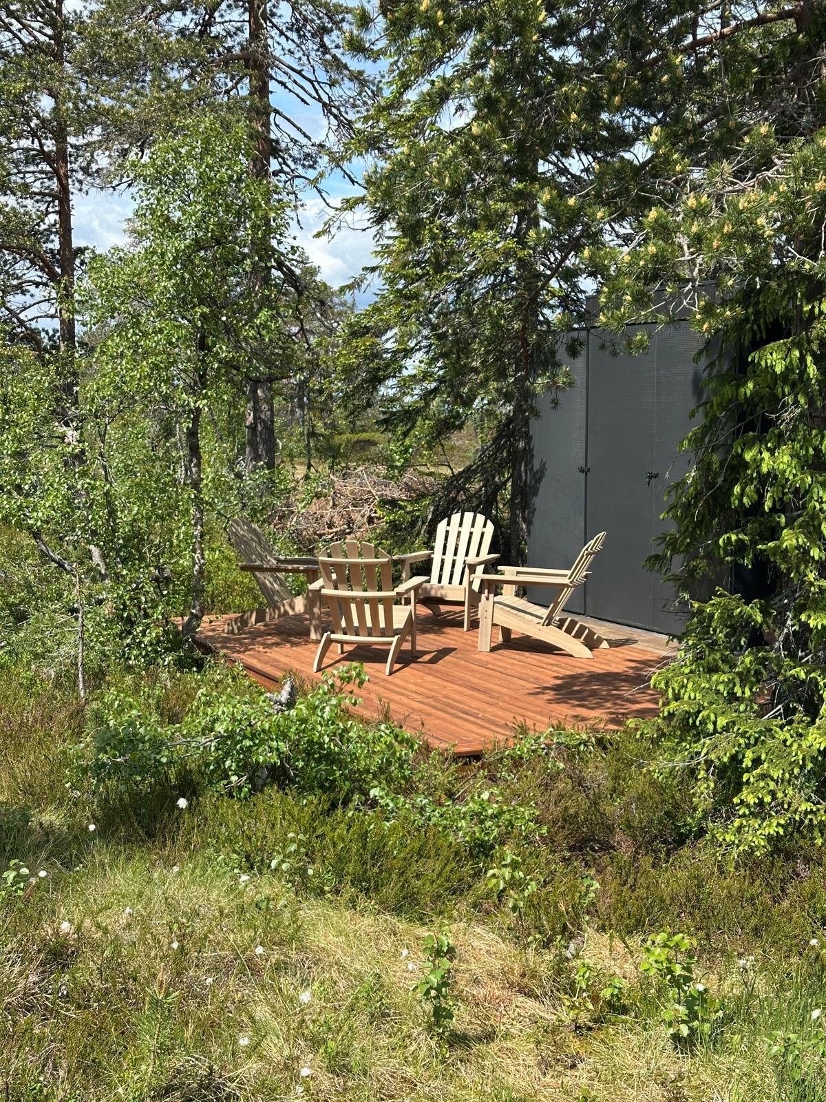 Plattingen med utsikt