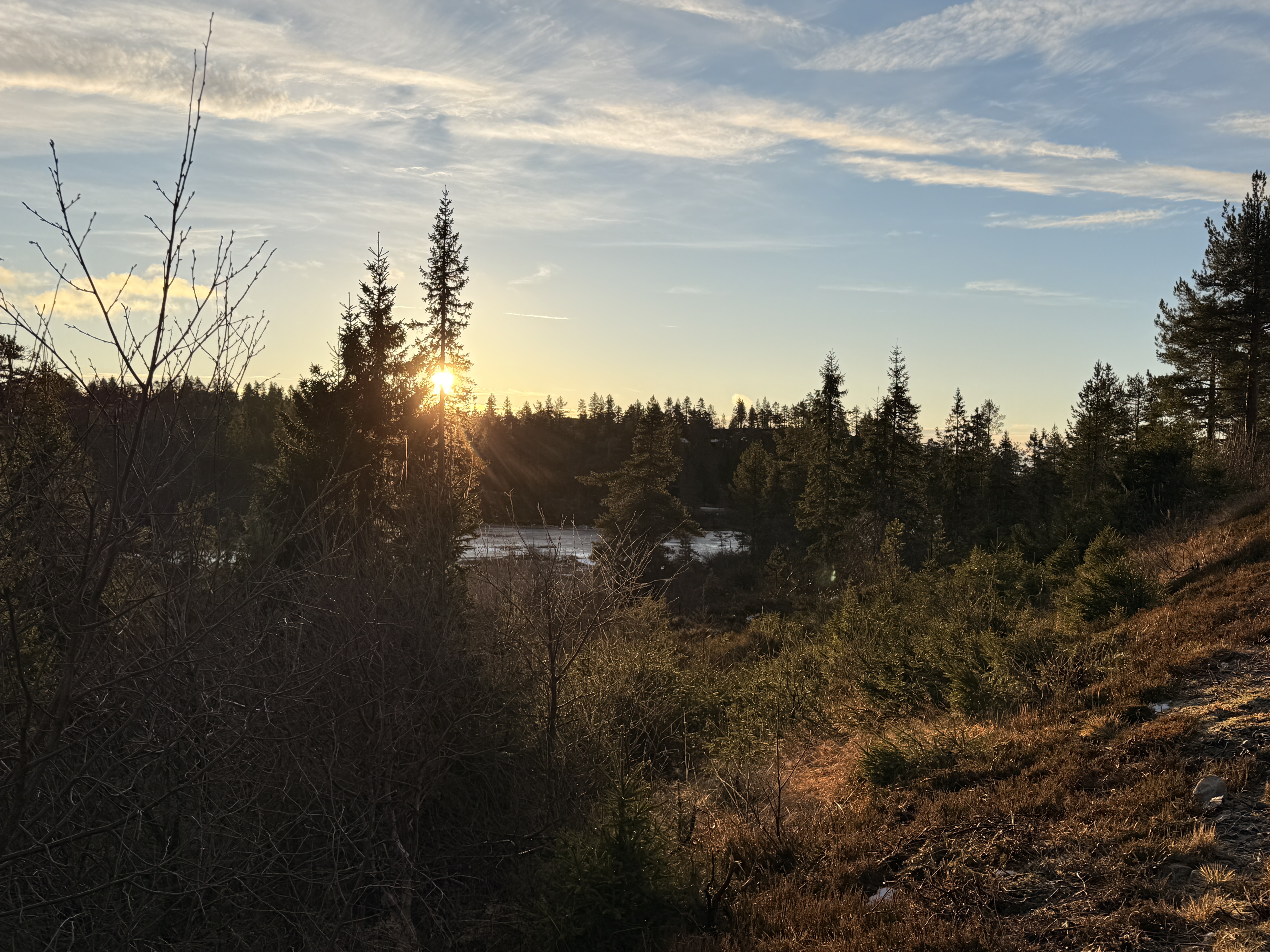 Soloppgang over Blefjell